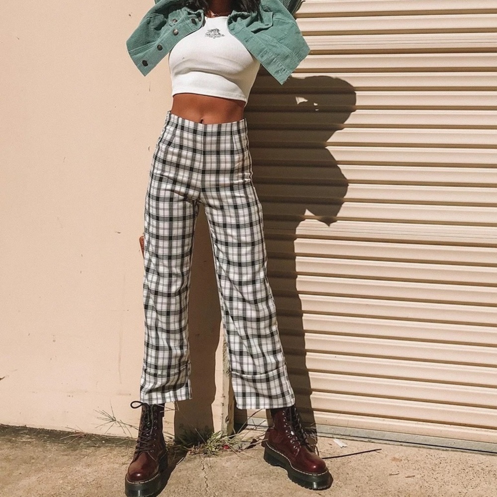 Princess Polly Plaid Pants